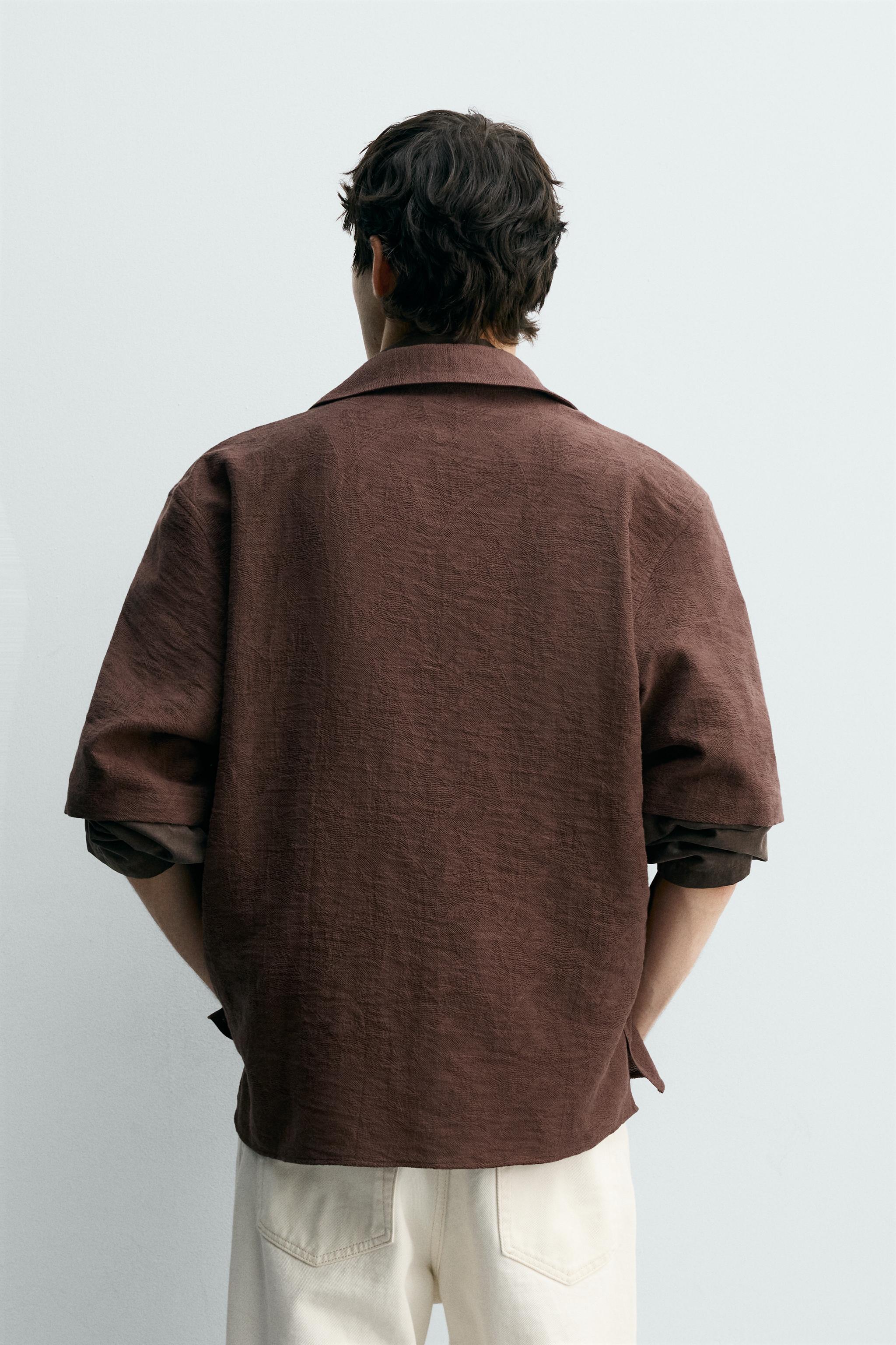 CHEMISE RELAXED FIT JACQUARD
